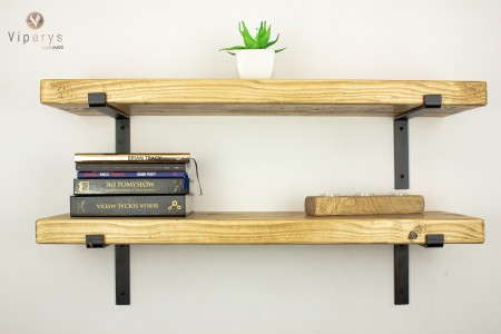 Rustic shelf with Lipped... 2