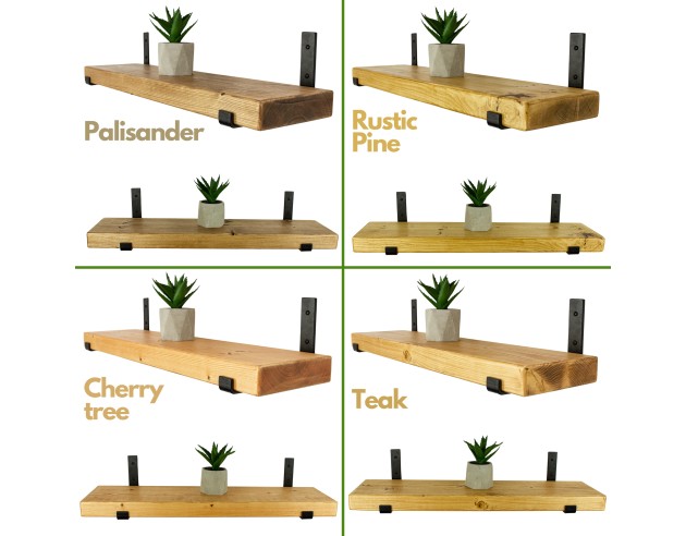 Rustykalna półka z metalowymi... Rustykalna półka z metalowymi...