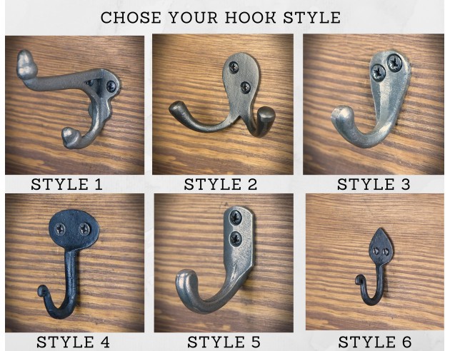 Oak coat rack with shelf and sides Oak coat rack with shelf and sides