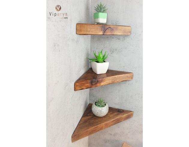 Rustic corner shelf Rustic corner shelf