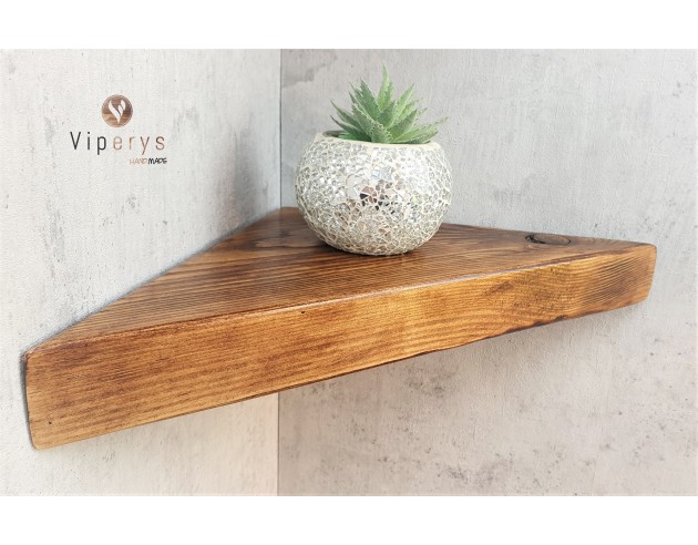 Rustic corner shelf Rustic corner shelf
