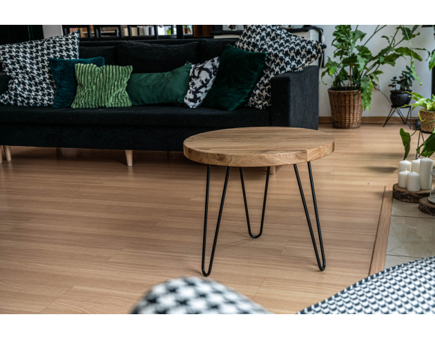 Oak Round Coffee Table Oak Round Coffee Table