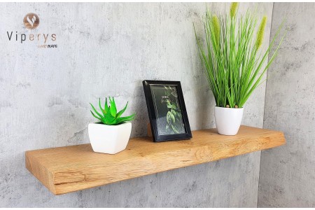 Dębowa półka lewitująca z...