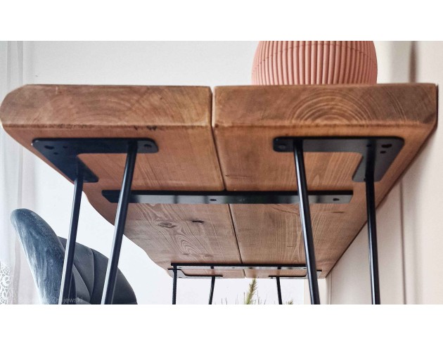 Live-Edge-Rustikaler Schreibtisch mit... Live-Edge-Rustikaler Schreibtisch mit...