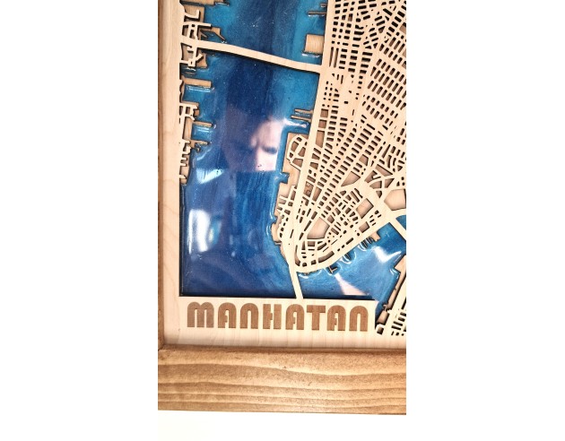 Personalisierte 3D Stadtkarte aus... Personalisierte 3D Stadtkarte aus...