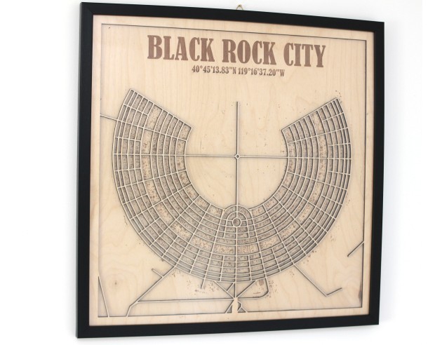 3D Wooden City Map with Epoxy & Black... 3D Wooden City Map with Epoxy & Black...