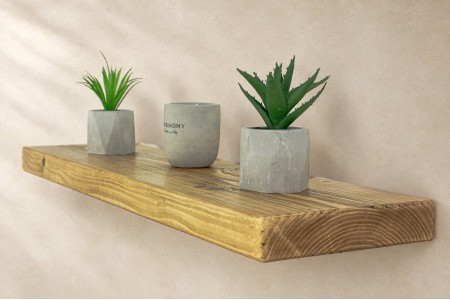 Rustic floating shelves 22cm x 4.5cm