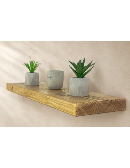 Rustic floating shelves 22cm x 4.5cm