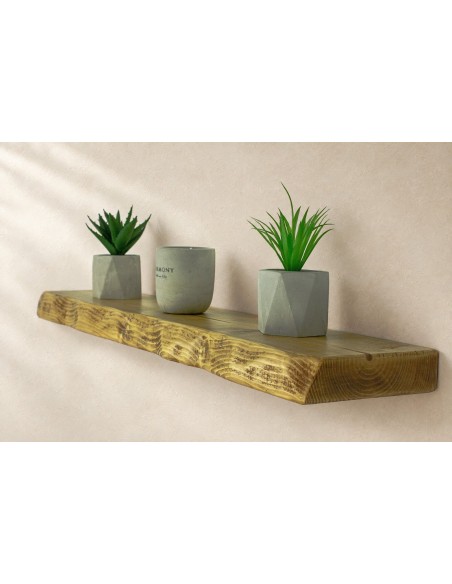 Live Edge Rustic floating shelves 17cm x 4.5cm
