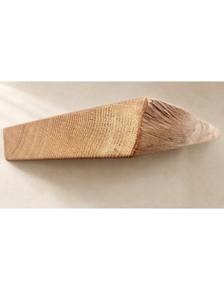 Natural Live edge Floating Oak Shelf 20cm x 4cm