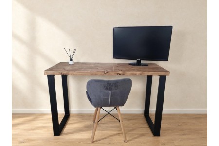 Rustic Desk with LOFT Metal Legs