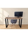 Rustic Desk with LOFT Metal Legs
