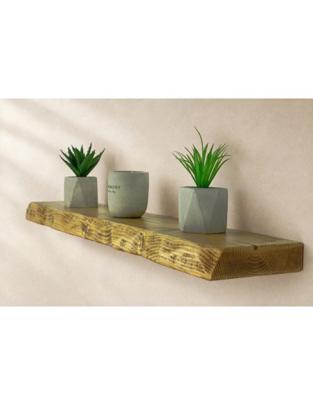 Live Edge Rustic floating shelves 22cm x 4.5cm