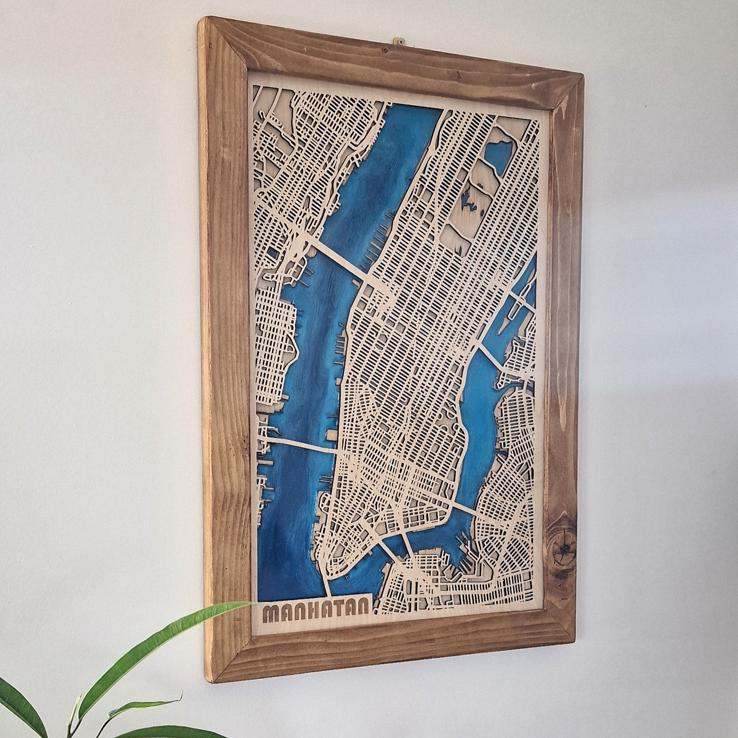 New York 3D map