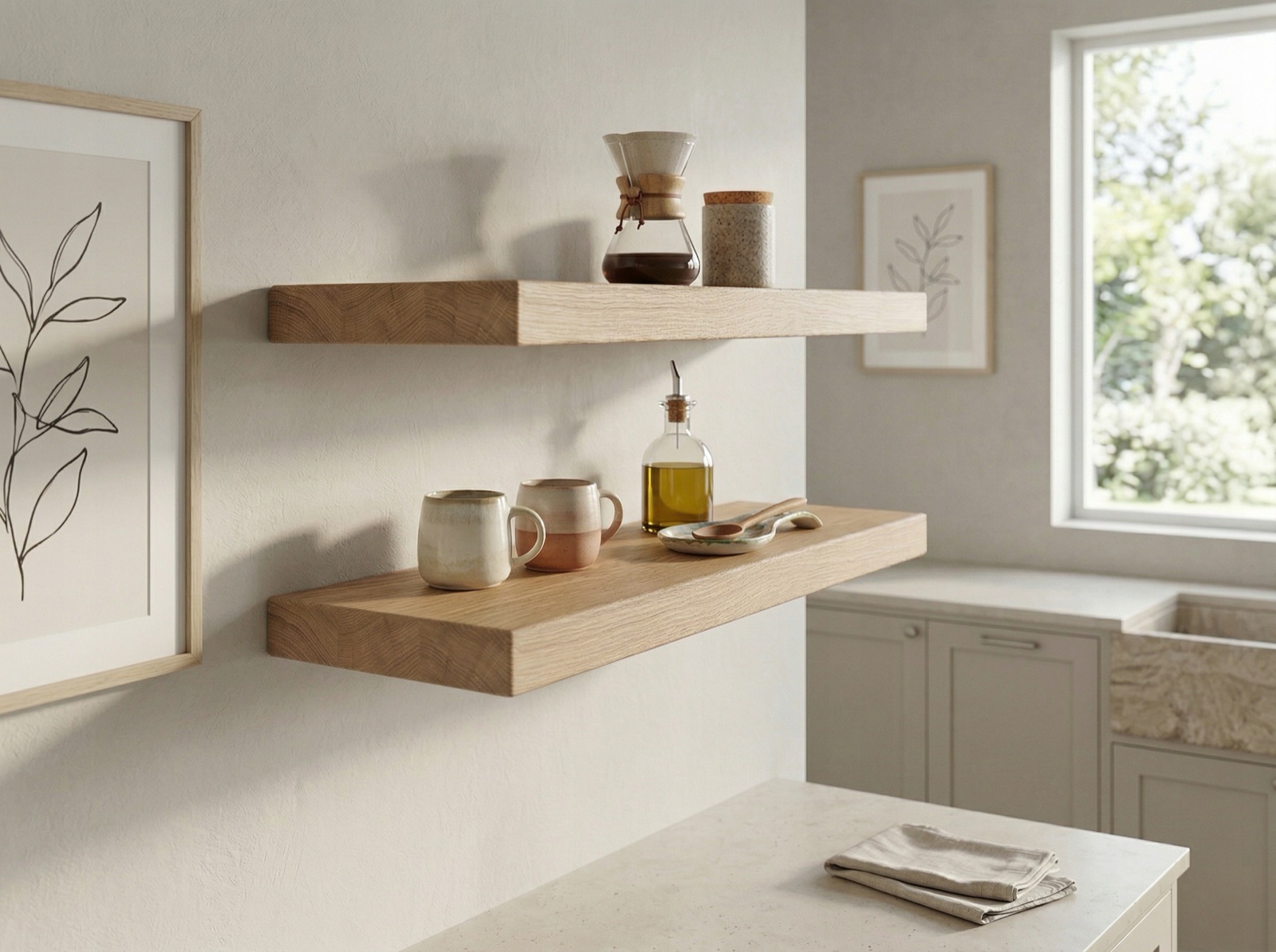 Our shelves and furniture at home